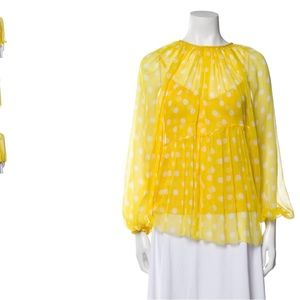 NWT Zimmerman silk top with under layer